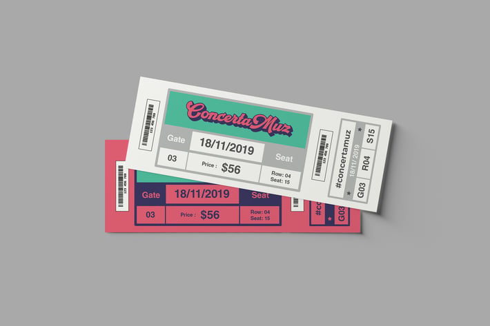 Ticket Mockups