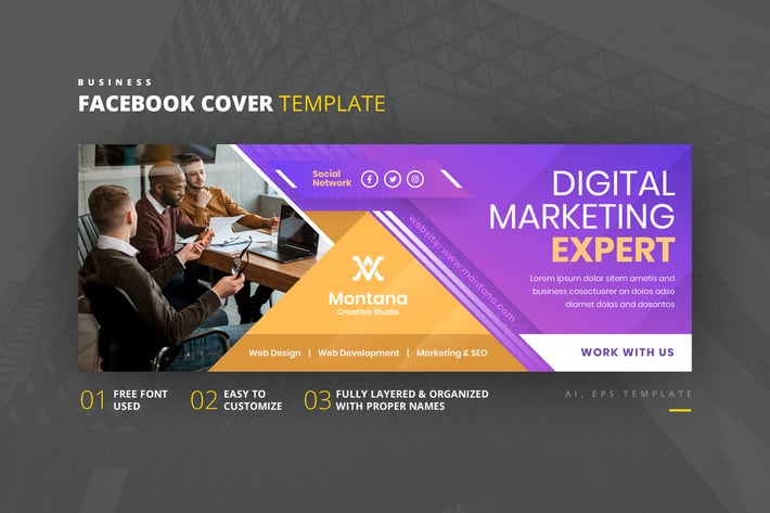 Facebook Cover Template