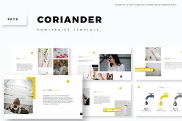 Coriander - Powerpoint Template