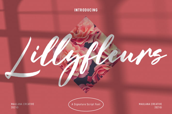 Lillyfleurs Signature Script Font