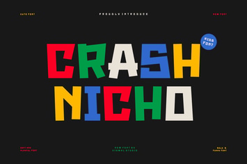 Crash Nicho - Comic & Playful Font