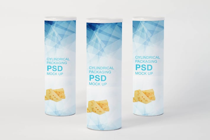 Cylindrical Packaging Mock Up