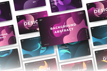 Abstract trendy gradient background