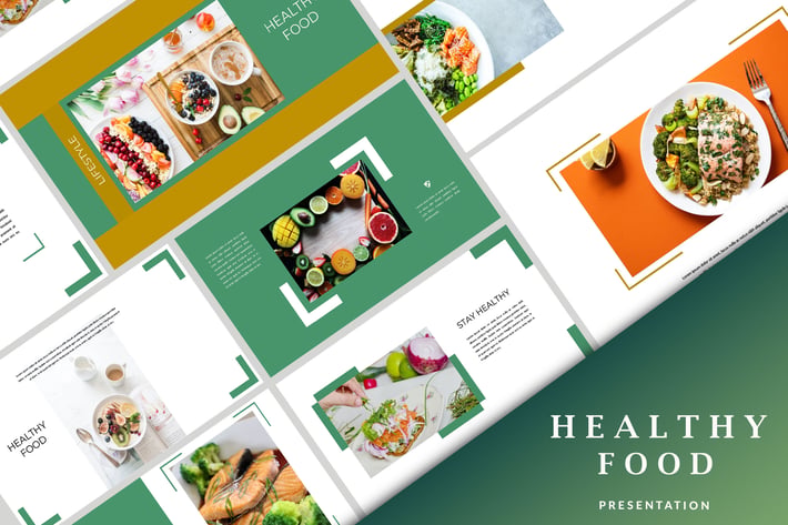 Healthy Food - Creative Powerpoint Template