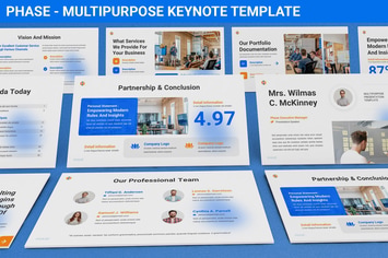 Phase - Multipurpose Keynote Template 