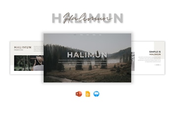 Halimun Presentation Template