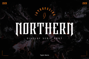 Northern Display Serif Font