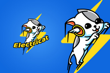 electric cat - Mascot & Esport Logo