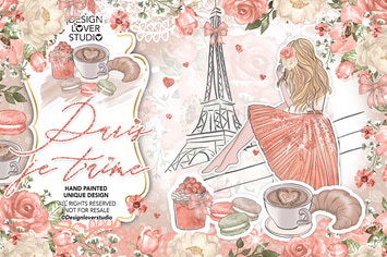 Paris je t'aime design