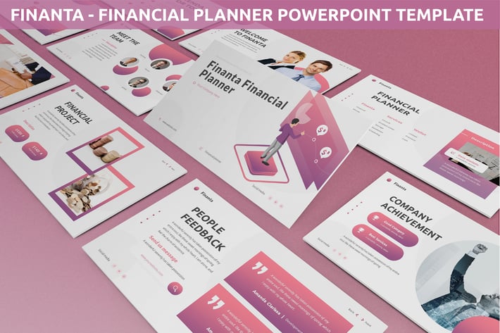 Finanta - Financial Planner Powerpoint Template