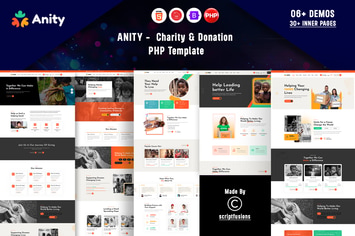 Anity - Charity & Donation PHP Template