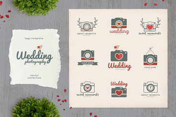 Wedding Photography Logo Template