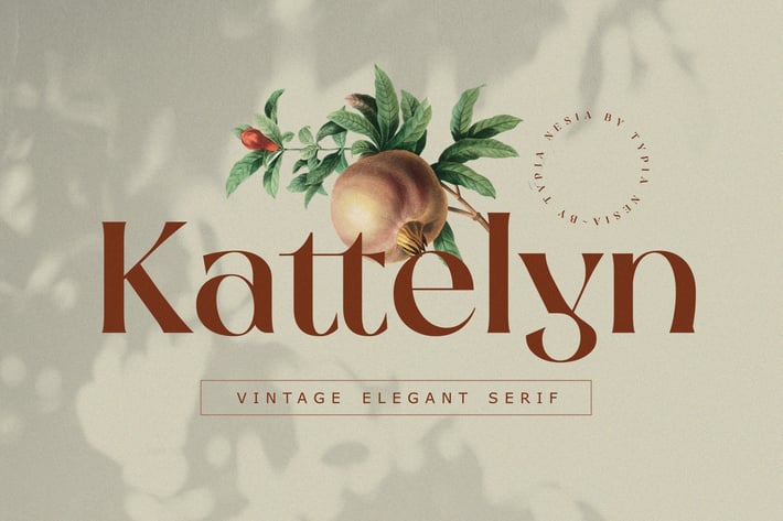 Kattelyn - Vintage/Classic Beauty Elegant Serif