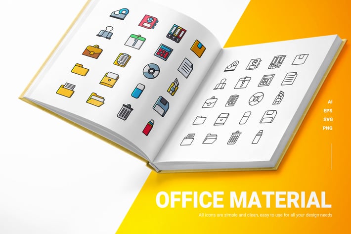 Office Material - Icons