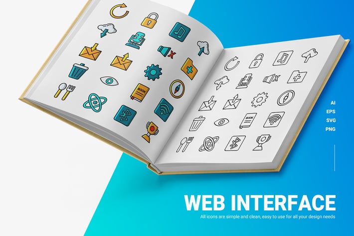 Web Interface - Icons