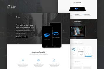 Appy - App Landing Page HTML Template