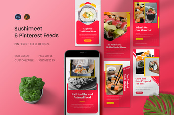 Sushimeet Pinterest Cover