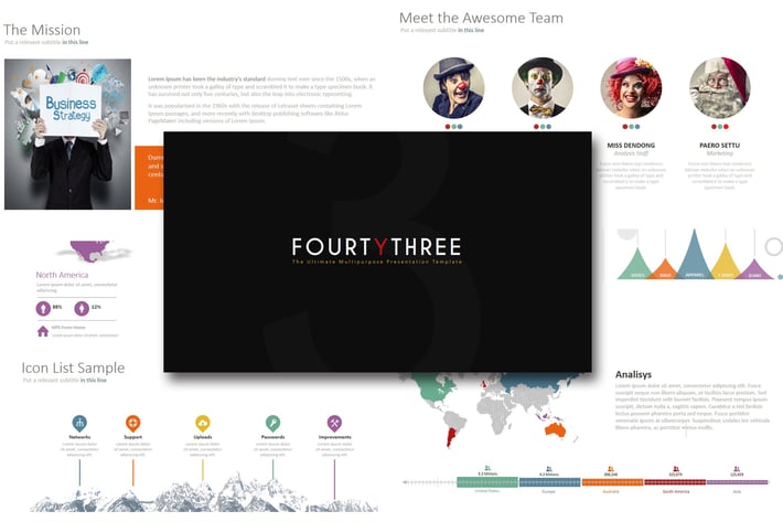 Fourty 3 - Keynote Template