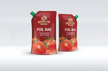 Doypack Foil Bag Mock-Up v.1