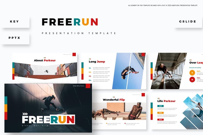 Free Run - Presentation Template