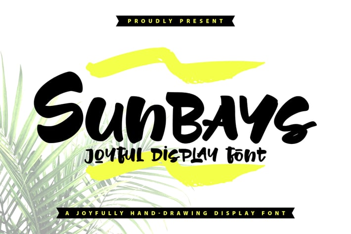 Sunbays | Joyful Display Font