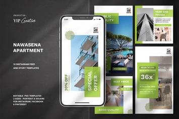Apartment Building - Property Feed Story Instagram