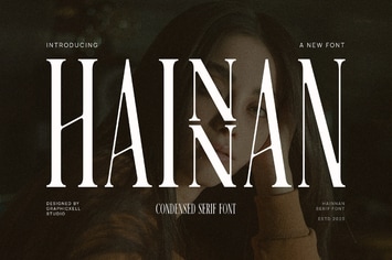 Hainnan Elegant Serif Font Typeface
