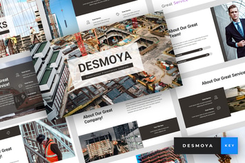 Desmoya - Construction Keynote Template