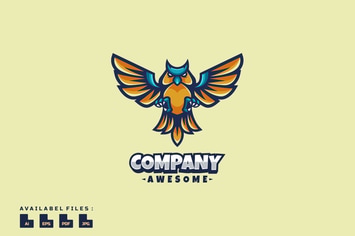 Owl Logo Mascot