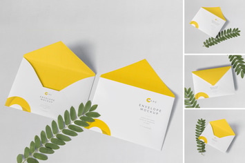 C5 Envelope Mockups