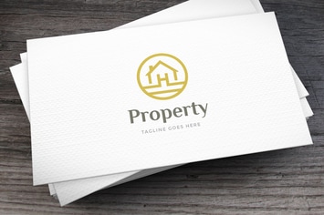 Property Letter H Logo Template