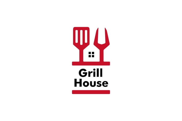 Grill House Spatula Logo