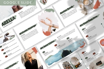 Arella - Brush Google Slide Template