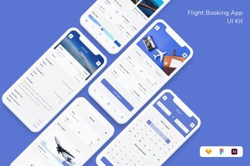 Flight Booking App UI Kit