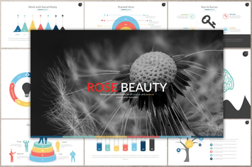 ROSE BEAUTY Powerpoint 