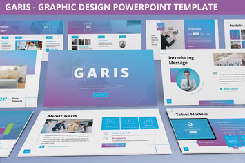 Garis - Graphic Design Powerpoint Template