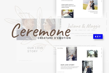 Ceremone - Wedding Keynote Template