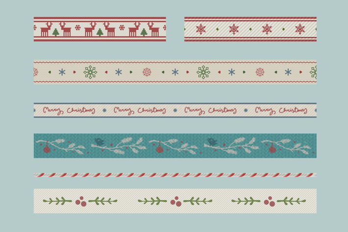 Festive Ribbons