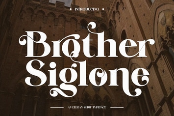 Brother Siglone Elegant Ligature Serif