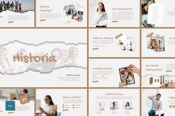 Historia - Creative Keynote Template