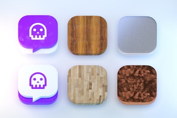 6 iOS Icon Templates