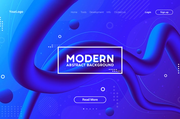 Liquid color background design