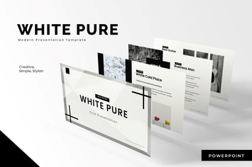 White Pure - Powerpoint Template