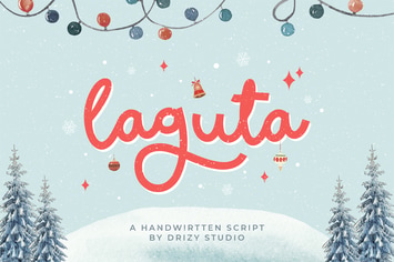 Laguta - Playful Handwritten Font
