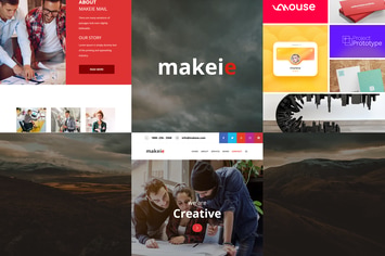 Makeie - 30+ Modules E-mail Templates