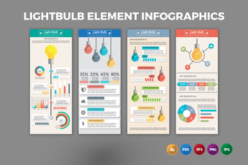 Lighbulb Element – Infographics Design