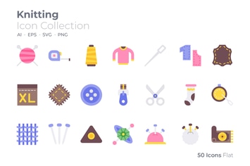 Knitting Color Icon