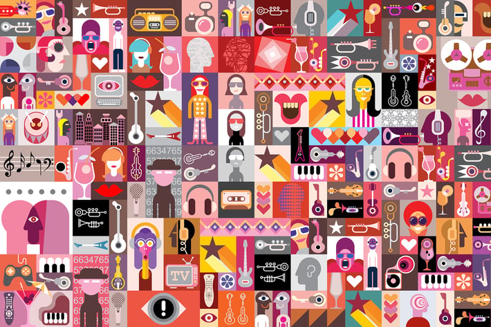 Pop Art Collage