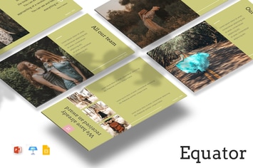 Equator - Powerpoint/Google Slides/Keynote Templat