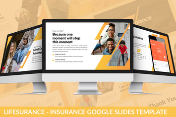 Lifesurance - Insurance Google Slides Template